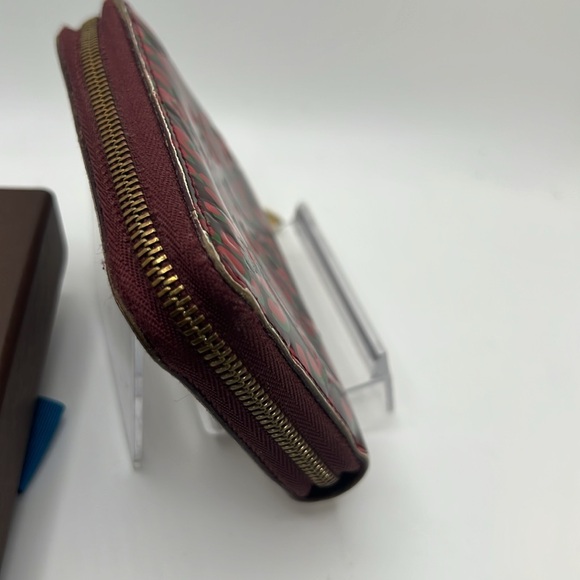 GUC Louis Vuitton Limited Edition Stephen Sprouse Rouge Leopard Zip Coin Wallet - Picture 6 of 6